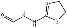 Hydrazinecarboxaldehyde, 2-(4,5-dihydro-1H-imidazol-2-yl)- (9CI) Struktur