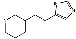 3-[2-(1H-IMIDAZOL-4-YL)-ETHYL]-PIPERIDINE Struktur