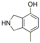 1H-Isoindol-4-ol, 2,3-dihydro-7-methyl- (9CI) Struktur