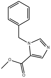 methyl 1-benzyl-1H-imidazole-5-carboxylate Structure