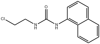 1-(1-Naphtyl)-3-(2-chloroethyl)urea Struktur