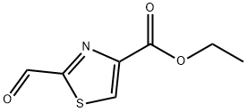 ETHYL-2-FORMYLTHIAZOLE-4-CARBOXYLATE Struktur