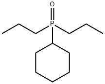 Cyclohexyldipropylphosphine oxide Struktur