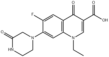 oxonorfloxacin Struktur