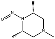 Piperazine, 2,4,6-trimethyl-1-nitroso-, cis- (9CI) Struktur