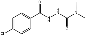 4-Chloro-N-[(dimethylcarbamoyl)amino]benzamide Struktur