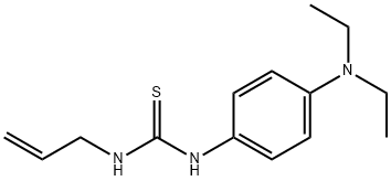 1-Allyl-3-[4-(diethylamino)phenyl]thiourea Struktur