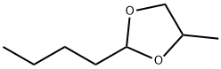 2-butyl-4-methyl-1,3-dioxolane Structure