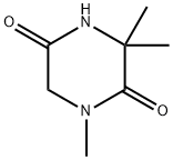 2,5-Piperazinedione,1,3,3-trimethyl-(9CI) Struktur