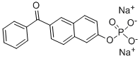 6-BENZOYL-2-NAPHTHYL PHOSPHATE DISODIUM SALT Structure