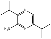 Pyrazinamine, 3,6-bis(1-methylethyl)- (9CI) Struktur