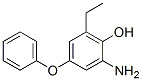 Phenol, 2-amino-6-ethyl-4-phenoxy- (9CI) Struktur