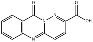 10H-Pyridazino[6,1-b]quinazoline-2-carboxylic acid, 10-oxo- Struktur