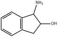 Trans-1-Amino-2-hydroxyindane Struktur