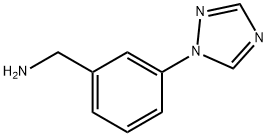 [3-(1H-1,2,4-TRIAZOL-1-YL)PHENYL]METHYLAMINE Struktur