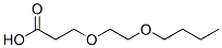 3-(2-butoxyethoxy)propionic acid Struktur