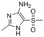 1H-Imidazol-4-amine,  2-methyl-5-(methylsulfonyl)- Struktur