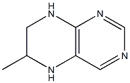 Pteridine, 1,5,6,7-tetrahydro-6-methyl-, (-)- (9CI) Struktur