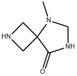 2,5,7-Triazaspiro[3.4]octan-8-one,5-methyl-(9CI) Struktur