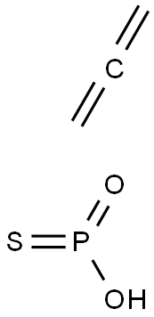 Phosphonic acid, mixed with phosphonothioic acid, polyisobutenyl derivs., bis(2-hydroxyethyl) esters Struktur