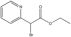 2-Pyridine Acetic Acid-Alpha-Bromo Ethyl Ester Struktur