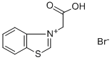 3-(CARBOXYMETHYL)BENZOTHIAZOLIUM BROMIDE Struktur