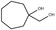 1-(Hydroxymethyl)-cycloheptanol Struktur