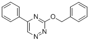 1,2,4-Triazine, 5-phenyl-3-(phenylmethoxy)- Struktur