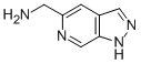 1H-Pyrazolo[3,4-c]pyridine-5-methanamine(9CI) Struktur