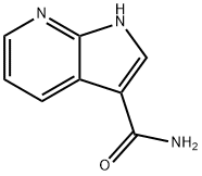 1H-Pyrrolo[2,3-b]pyridine-3-carboxamide(9CI) Struktur