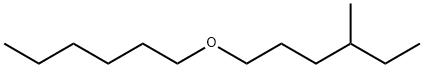 1-(Hexyloxy)-4-methylhexane Struktur