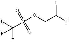 2,2-DIFLUOROETHYL TRIFLUOROMETHANESULFONATE Structure