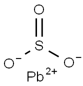 LEAD SULFITE Struktur