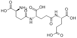 H-GAMMA-GLU-GAMMA-GLU-GLU-OH Struktur