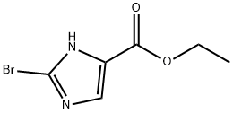 2-溴-1H-咪唑-5-甲酸乙酯, 74478-93-6, 結(jié)構(gòu)式