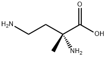 2,4-DIAMINO-2-METHYL-BUTYRIC ACID Struktur