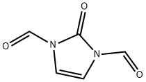 1H-Imidazole-1,3(2H)-dicarboxaldehyde, 2-oxo- (9CI) Struktur