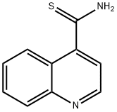 QUINOLINE-4-CARBOTHIOIC ACID AMIDE Struktur