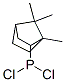 Dichloro[1,7,7-trimethylbicyclo[2.2.1]heptan-2-yl]phosphine Struktur