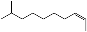 (Z)-9-Methyl-2-decene Struktur