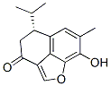 (5R)-4,5-Dihydro-8-hydroxy-7-methyl-5-isopropyl-3H-naphtho[1,8-bc]furan-3-one Struktur