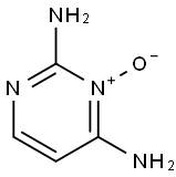 2,4-DIAMINO PYRIMIDINE-3-OXIDE Structure