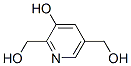 2,5-Pyridinedimethanol, 3-hydroxy- (9CI) Struktur