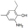 Phenol, 2-amino-6-ethyl-4-methyl- (9CI) Struktur