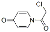 4(1H)-Pyridinone, 1-(chloroacetyl)- (9CI) Struktur