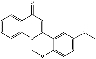 2',5'-DIMETHOXYFLAVONE Struktur