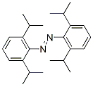 2,2',6,6'-Tetrakis(1-methylethyl)azobenzene Struktur