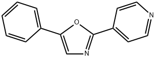 5-PHENYL-2-(4-PYRIDYL)OXAZOLE  99 Struktur