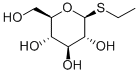 ETHYL BETA-D-THIOGLUCOSIDE Struktur