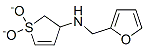 2-Furanmethanamine, N-(2,3-dihydro-1,1-dioxido-3-thienyl)- (9CI) Struktur